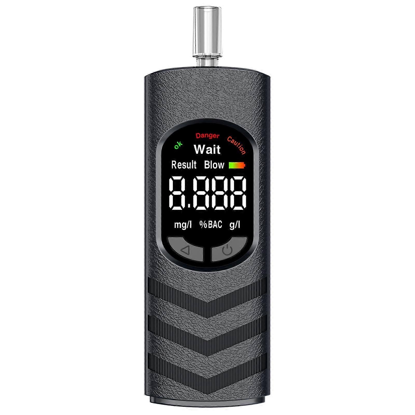 Portable Breath Tester With Voice Broadcast Home Use Car Travel Lightweight ABS