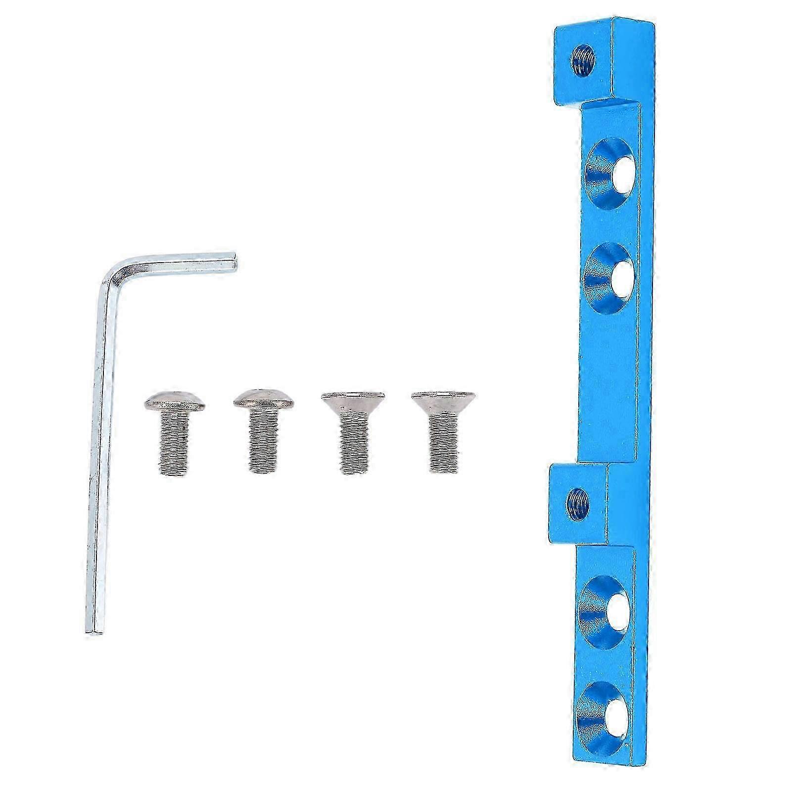 Bicycle Bottle Cage Four Holes Adjuster Hole Position Adjustment Fixed Frame RegulatorFour Holes Blue miao4