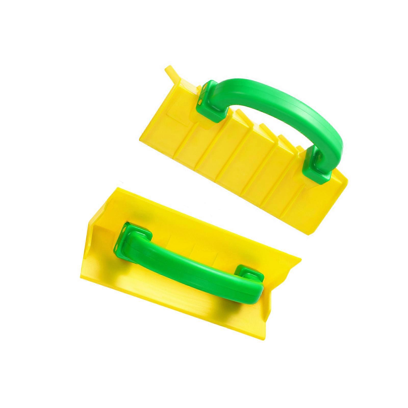 Plastic Inner Outer Wall Corner Trowel Wall Corner Scraper Homes Construction Tool For Professional Painters Enduring Multicolor