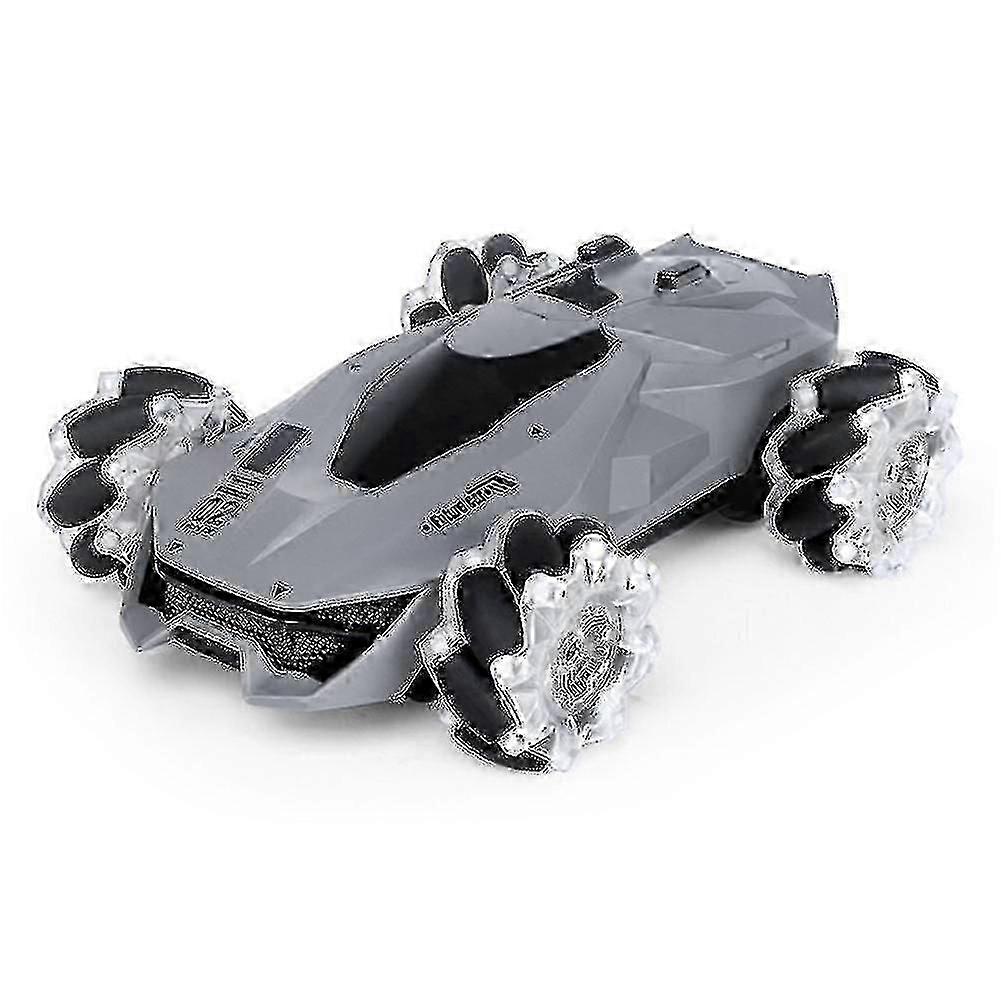 Rc Led Remote Control Car Rechargeable Car Remote Control Roll Car Kids Robot Rc Cars Toys