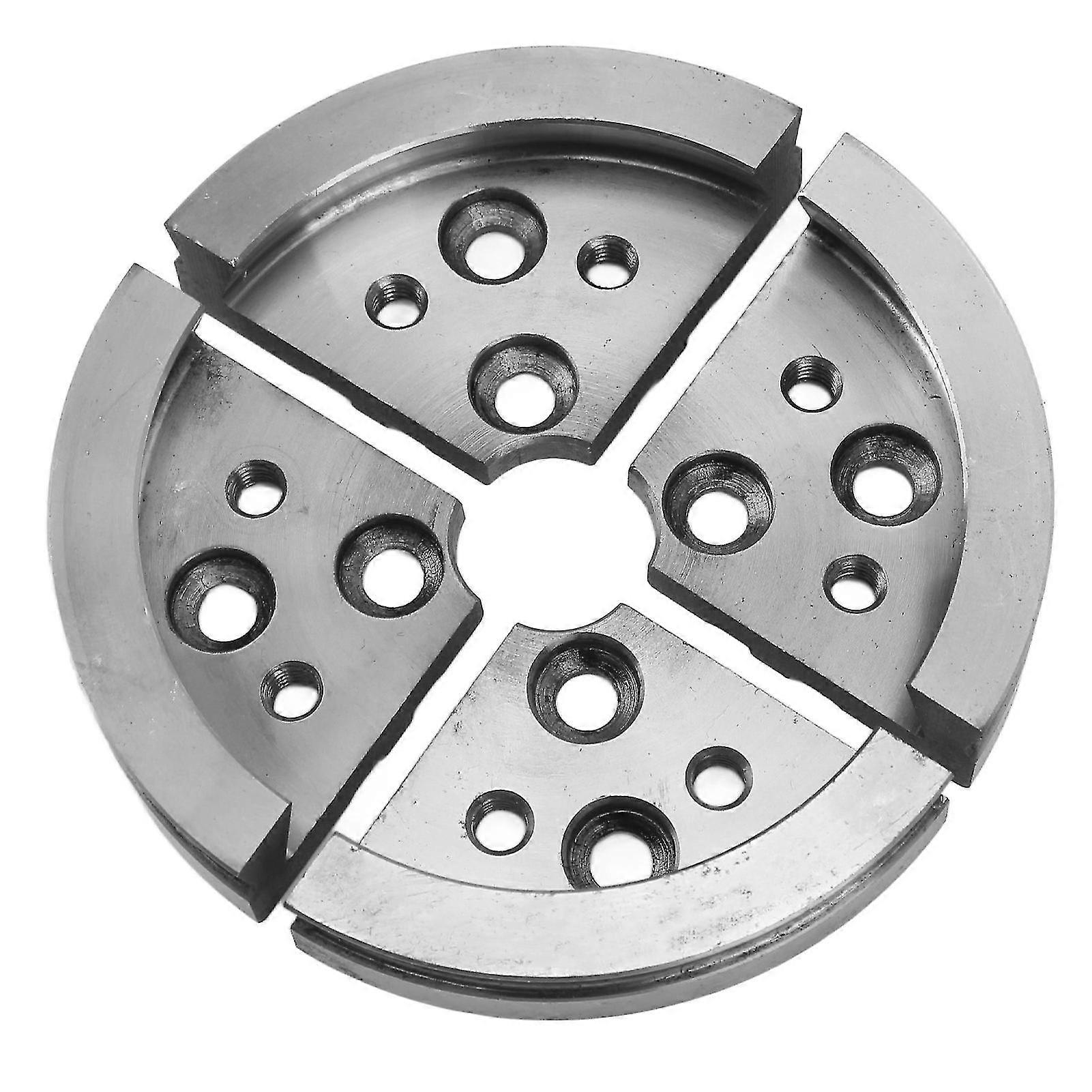 Wood Lathe Chuck Strong Wear Resistant Compact Stable Performance Woodworking Jaw Chuck