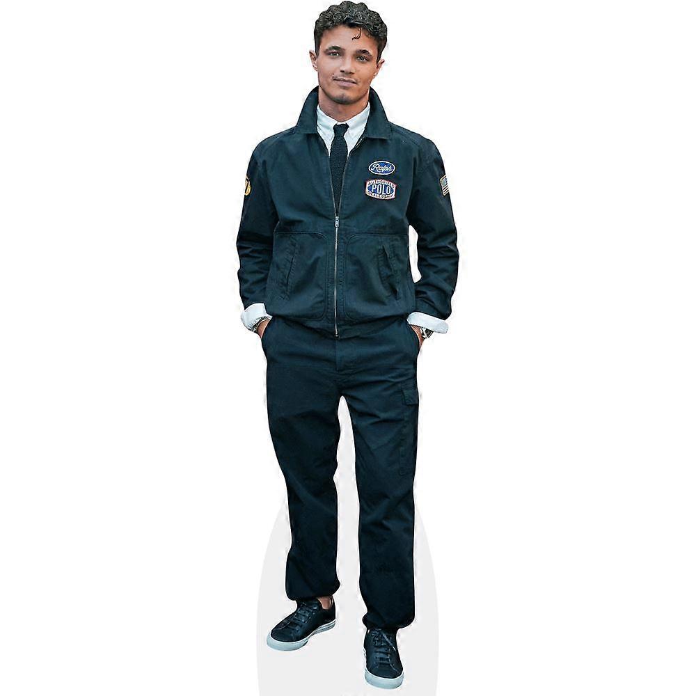Lando Norris (Jacket) Cardboard Cutout (lifesize OR mini size). Standee. Stand Up.