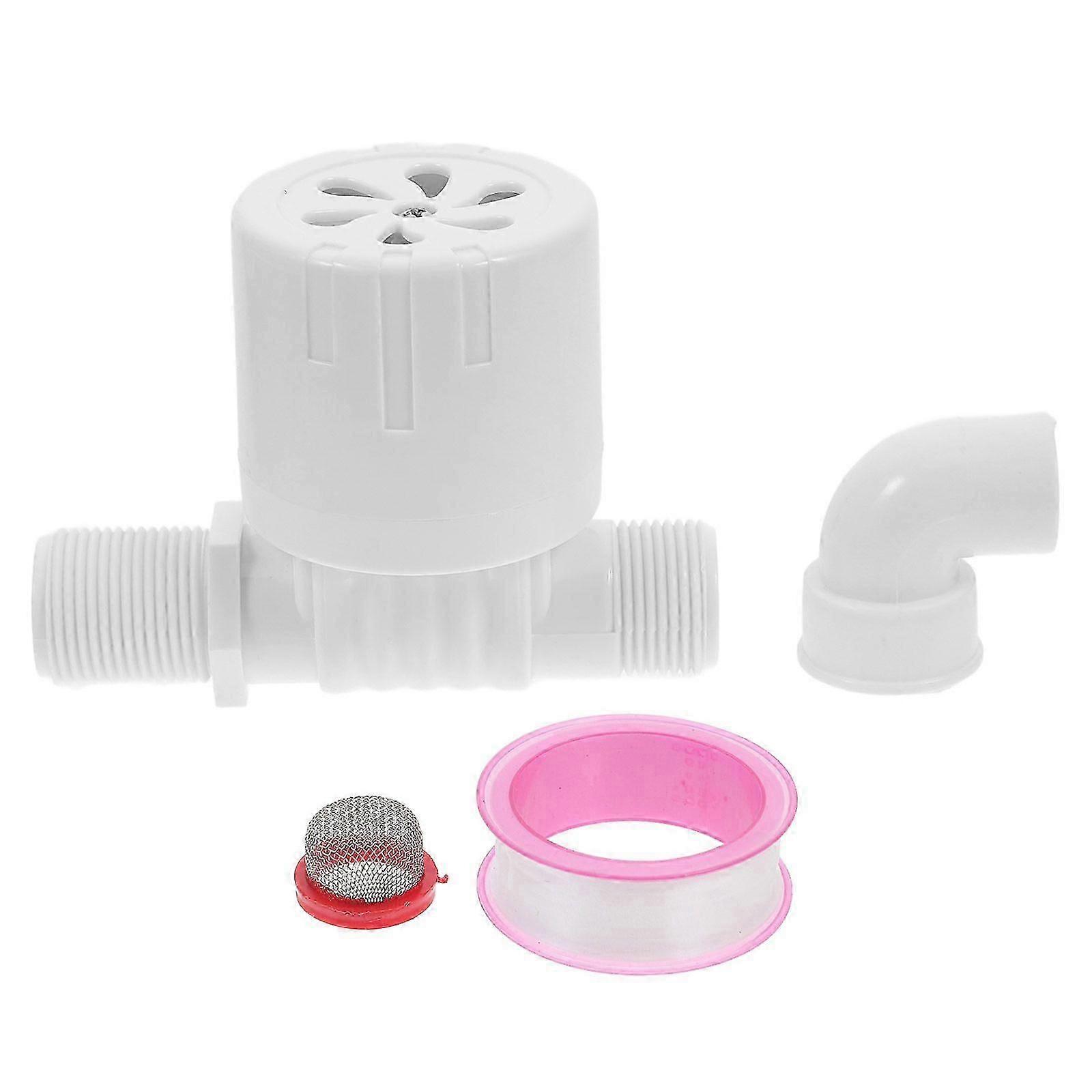 1 Set Float Valve Set Water Level Control Valve Aquarium Pools Shut Off Valves Pool Auto Fill Valve Float Auto Fill Shut Off Water Tank Float Valve