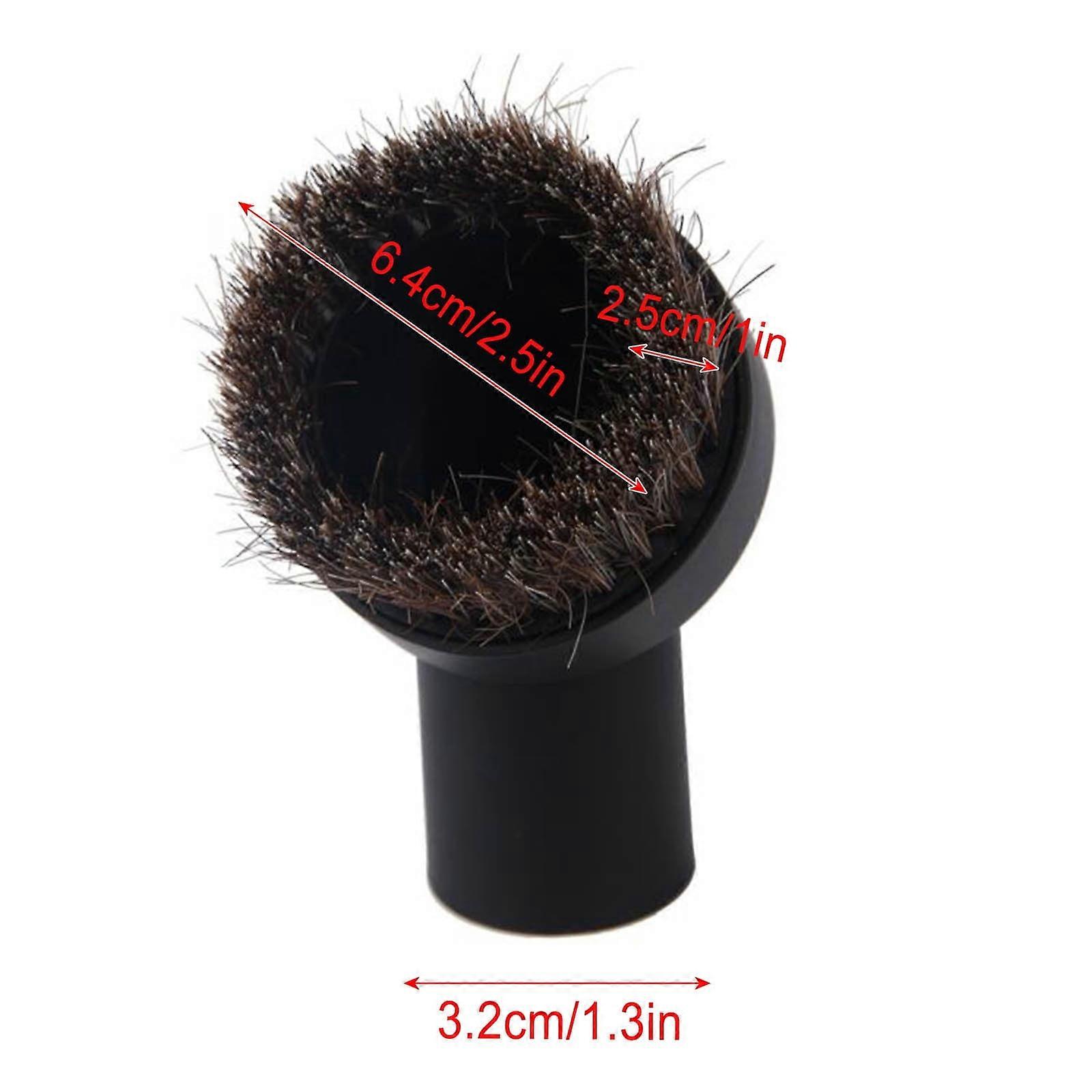 WJSXC Round Dusting Brush Tool Attachment Vacuum Cleaner Round 32mm Multicolor