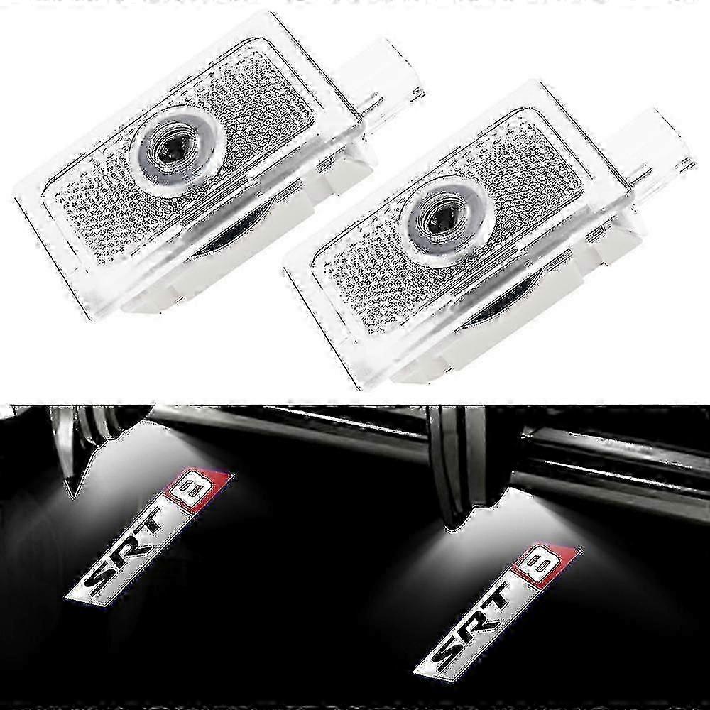 2 قطعة شبح ضوء الظل لكرايسلر 300 ، 200 ، 300 ج ، سيبرينغ ، جي تي سي كروس فاير و Srt8 ضوء شعار الباب - ضمان الجودة