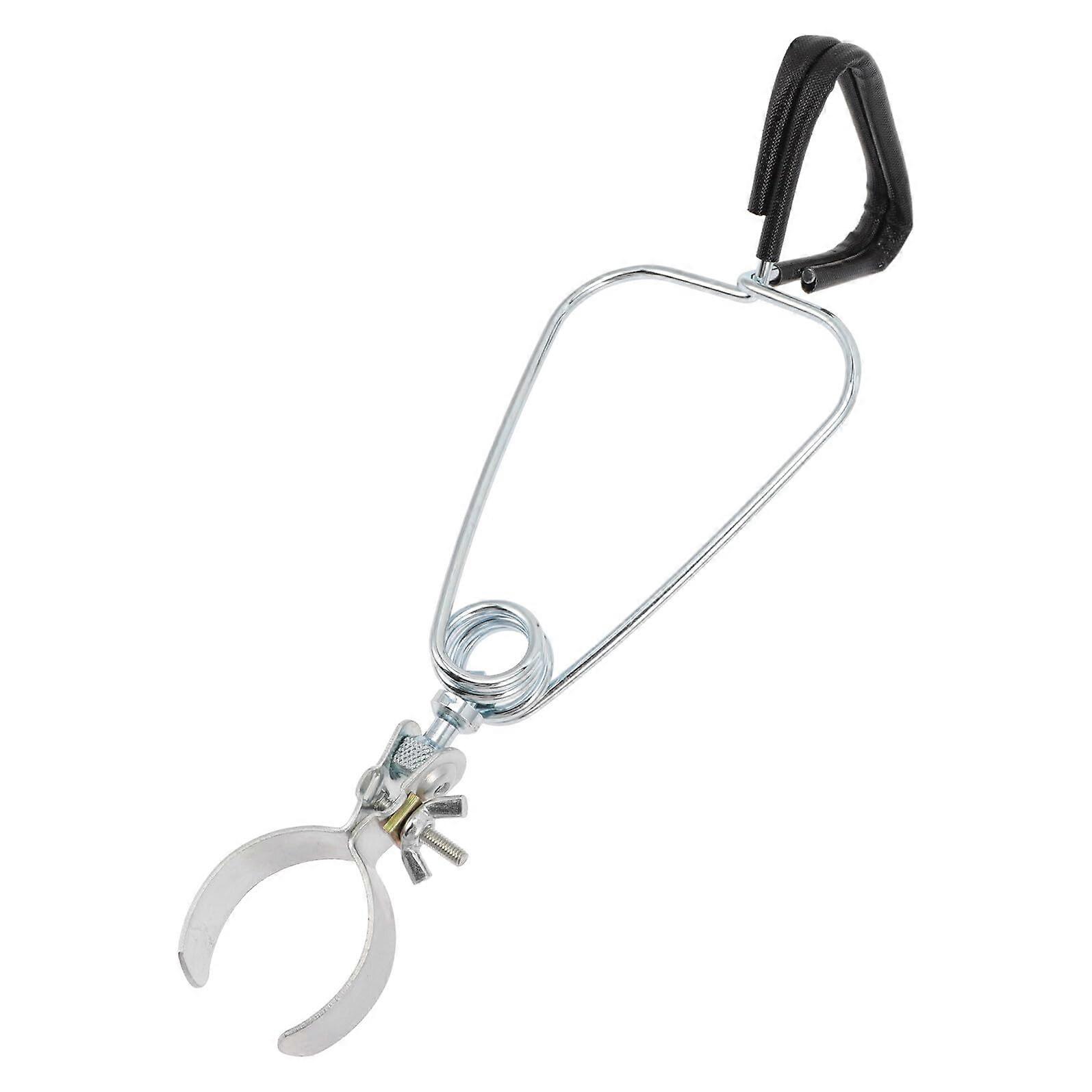 Aluminum Alloy Reptile Lamp Clamp Ceramic Socket Spring Clip For Pet And Reptile Dome Lamp Fixture Vivarium Heating Lights