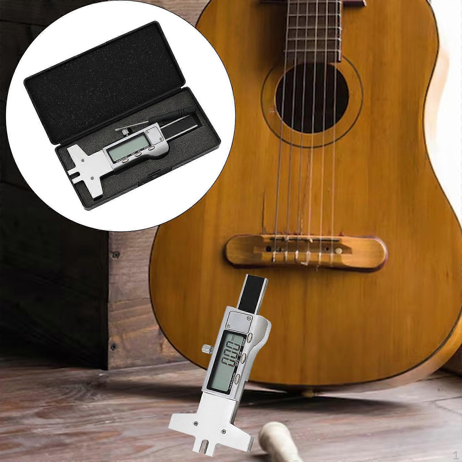 Guitar String Distance Ruler Luthier Tool Display Compact Size Measurement for Instrument