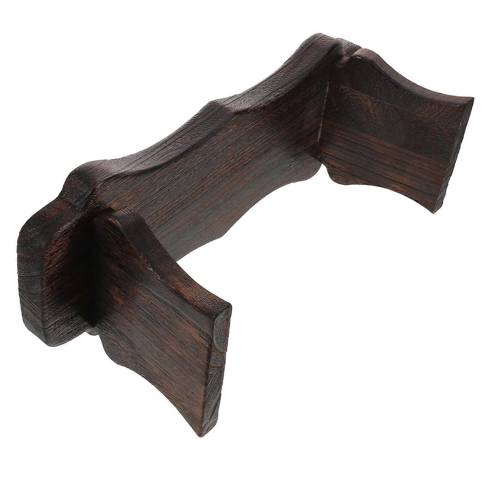 Solid Wood Footrest Stool for Home Coffee Low Sitting Stool