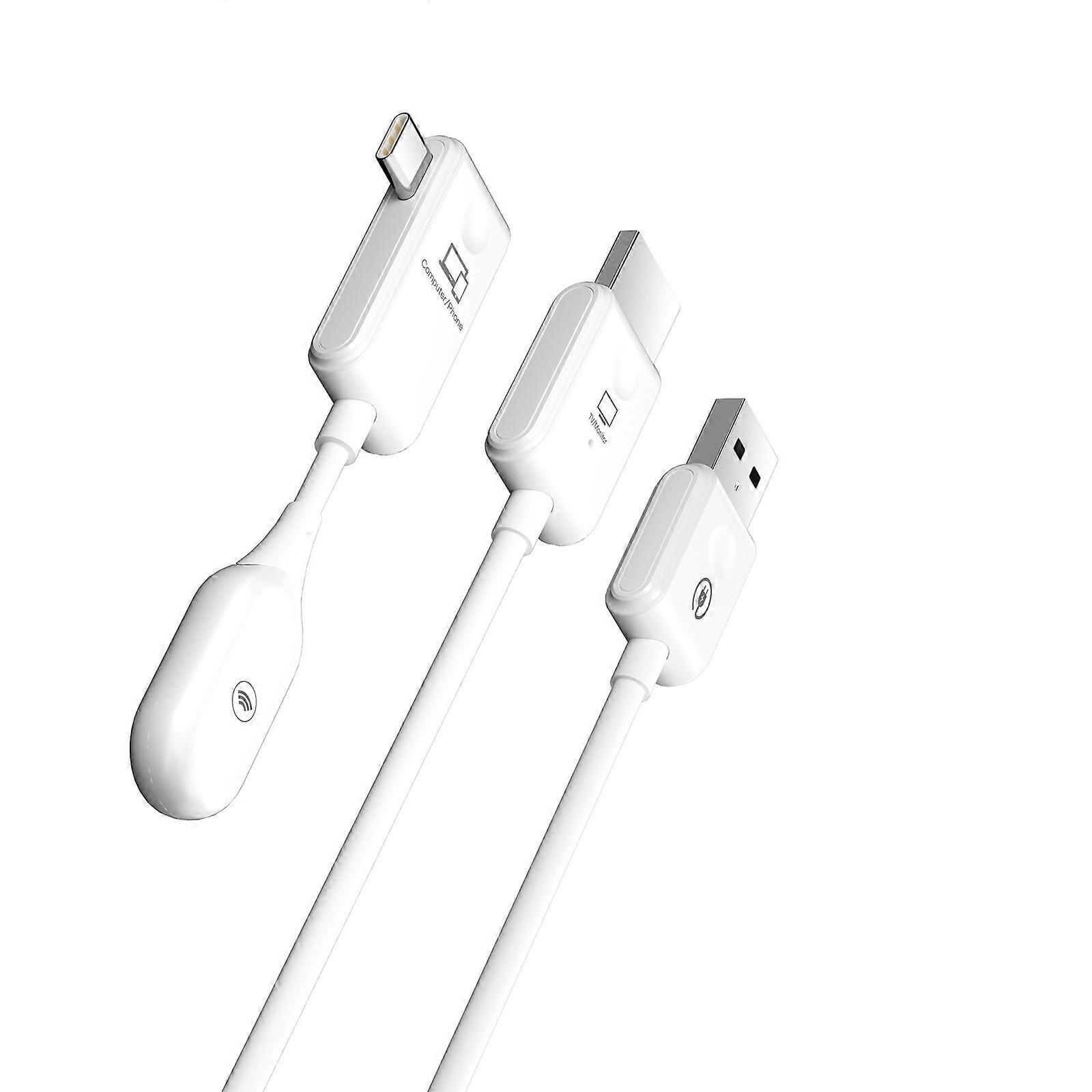 Wireless HDMIs Transmitters and Receiver Set Plug and Play for 1080P Screen Mirroring 164ft Long Distance Transmission Multicolor