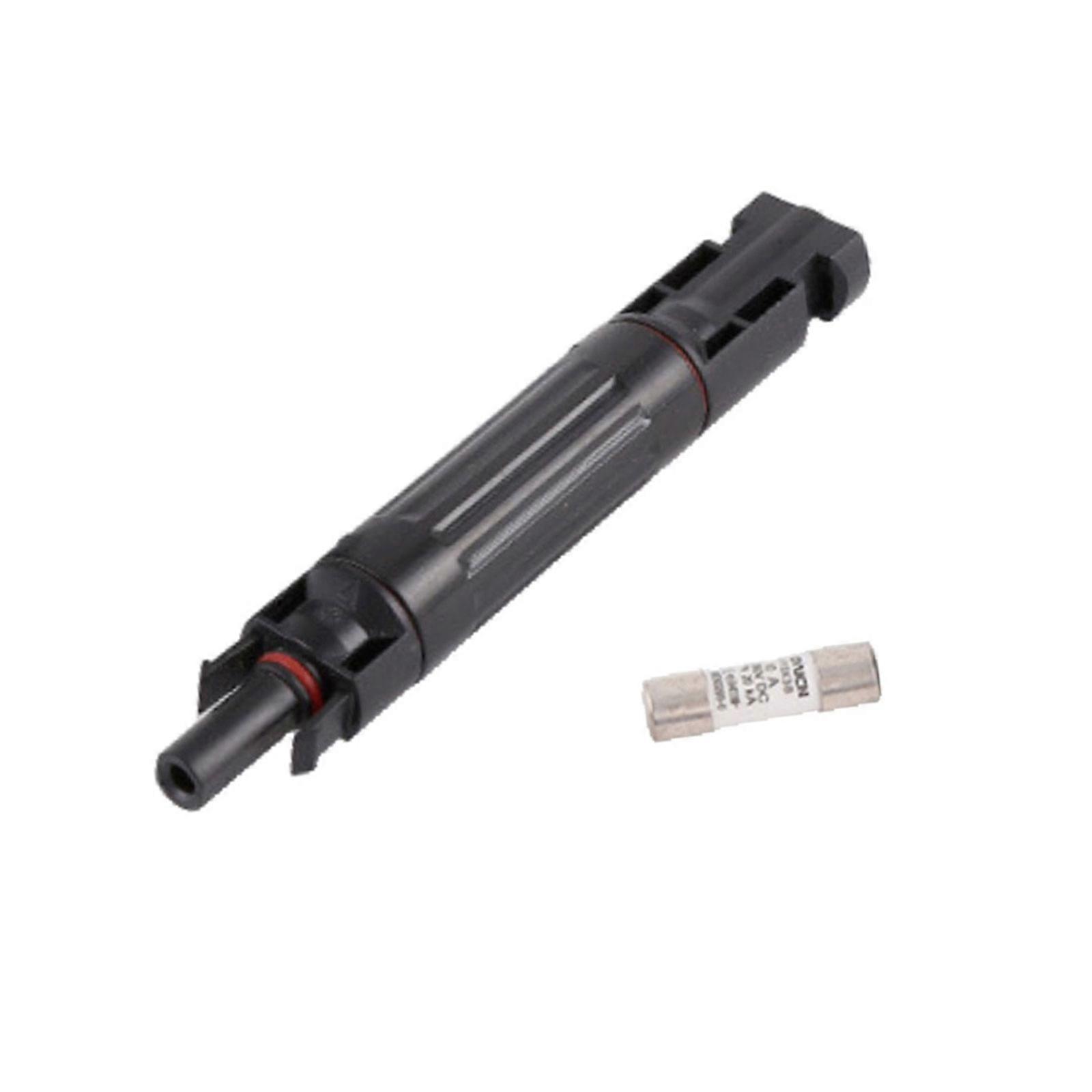 IP67 Rate Waterproof Fuses Connectors Solar Panel Fuses Connector For Solar Systems Overloading & Short Circuits Defense Multicolor