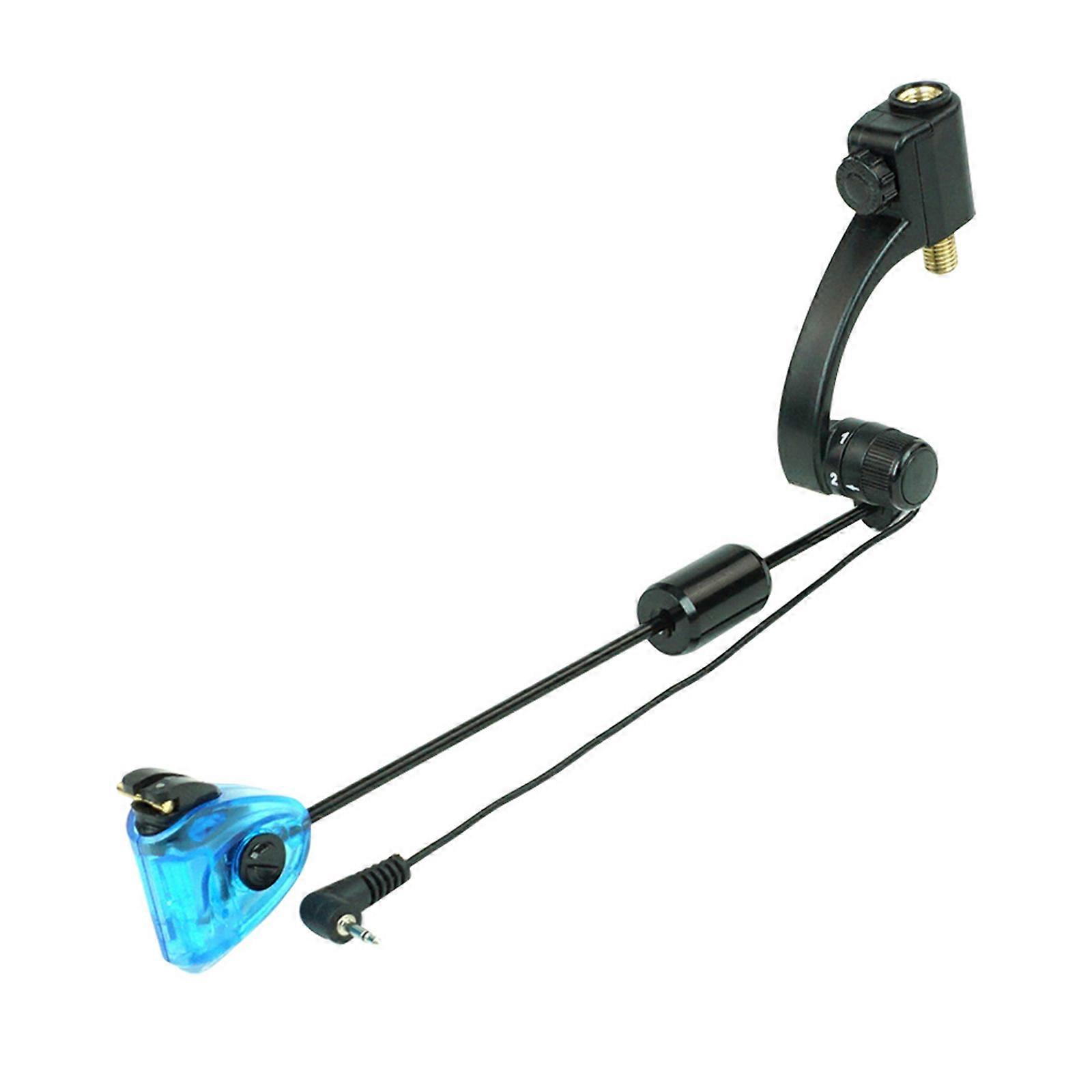 4 Color LED Optional Easy Installation Fishing Tackle Accessories Sensitive Fishing Swingers Bites Alarm Indicators  Sky Blue