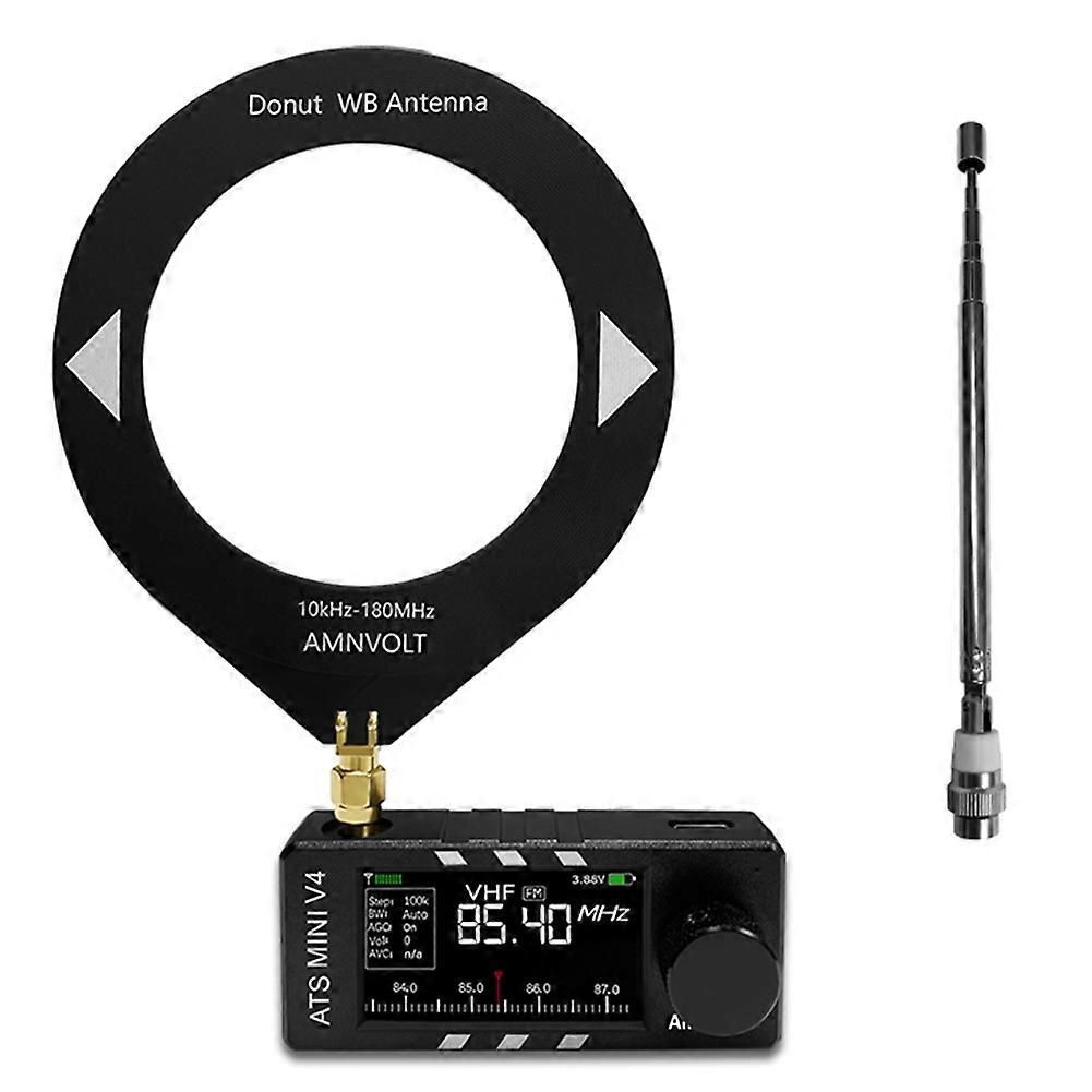 Upgrade V4 ATS MINI SI4732 Radio ALL Band DSP Radio FM AM SSB LSB USB Receiver,Built-in Hi-Z Headphone Amplifier Circuit