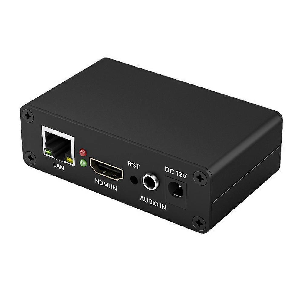 UNISHEEN BM1000H System Integration SRT RTSP RTMPS UDP ONVIF 1080P H265 H264 IPTV HDMI-Compatible to IP Video Encoder EU Plug