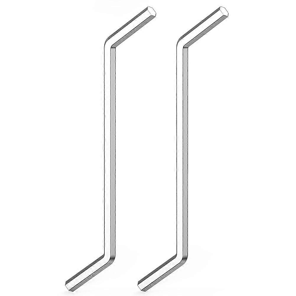 Garbage Disposal Wrench, 2-Pack Garbage Disposal Hex Wrench Tool Compatible for InSinkErator Garbage Disposal Silver