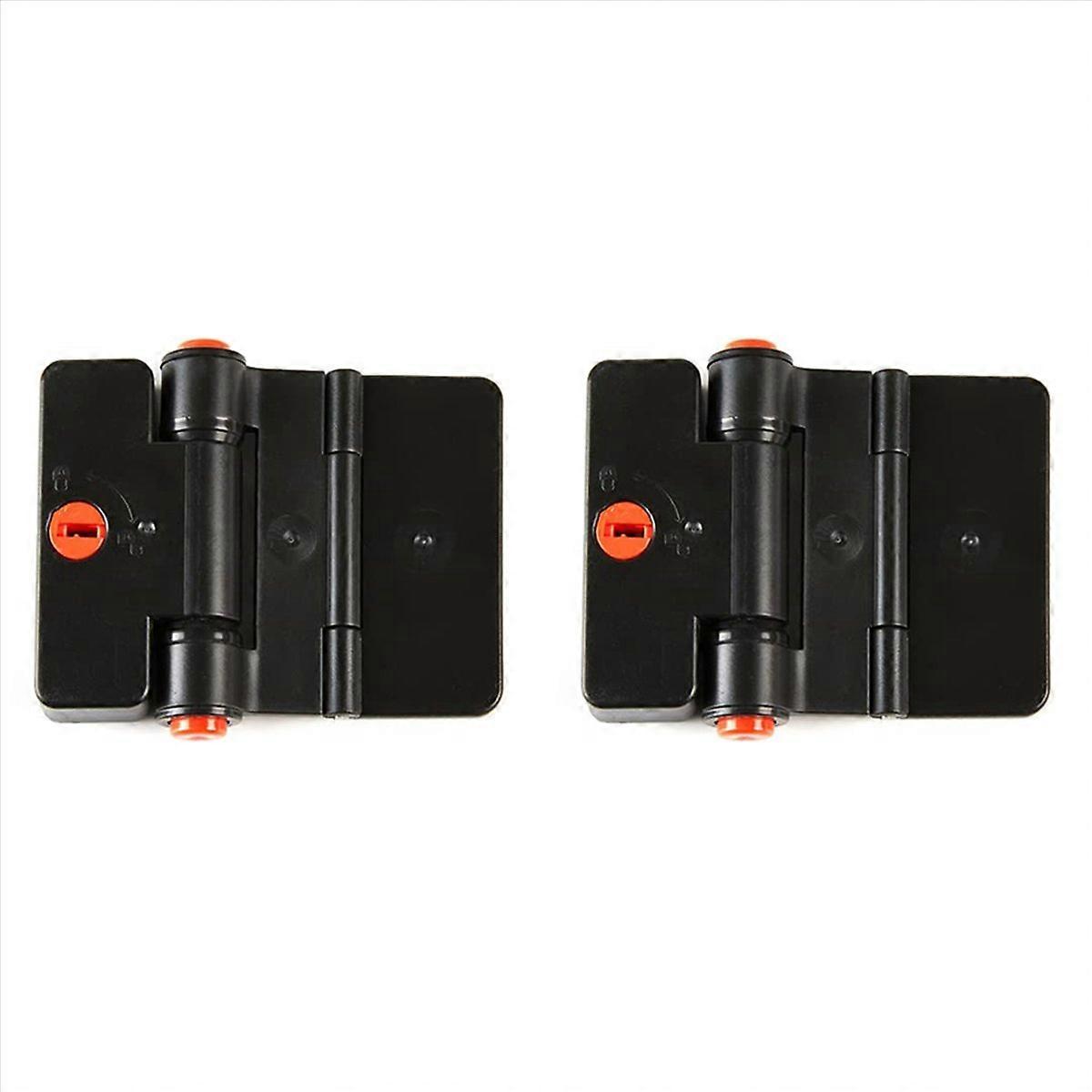 2X Refrigerator Door Locks, Double Button Bonded Refrigerator Locks, Keyed File Drawer Locks