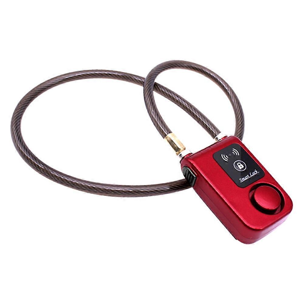 Bluetooth Bike Lock Alarm 110dB, Universal Security Smart Anti-Theft Vibration Alarm for Bicycle Motorcycle Gate, APP Control