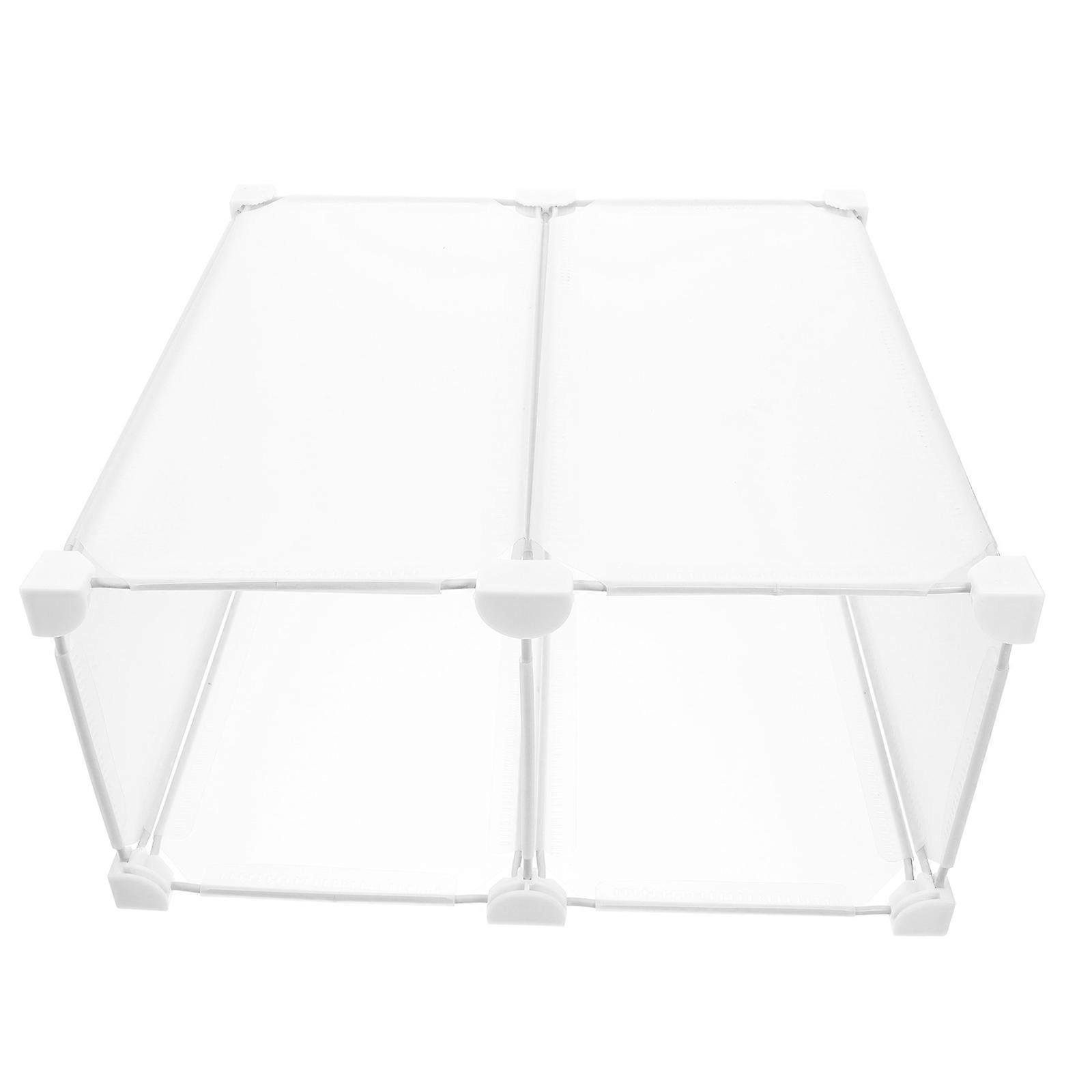 Closet Shelf Organizer Freezer Shelf Divider Steel PP ABS Item Separation Home Use 1Pack