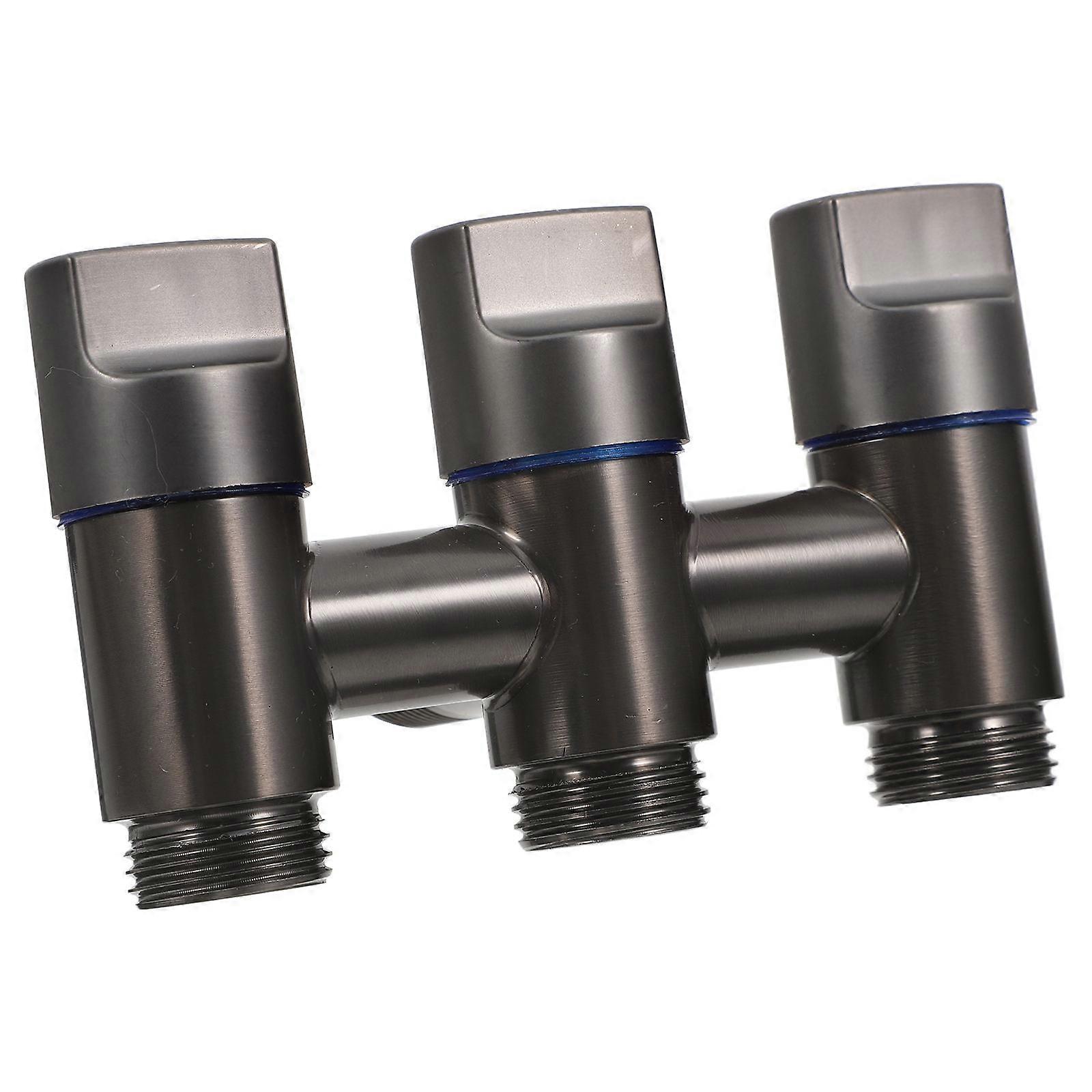 Faucet Diverter Valve Three Way Valve for Bathroom Hose Connector