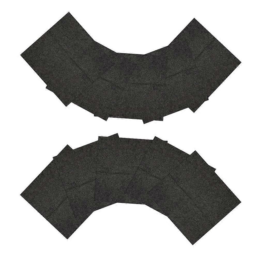 Cleaning Cloth Kitchen Towels Black for Cleaning Use 20Pcs High Absorbency