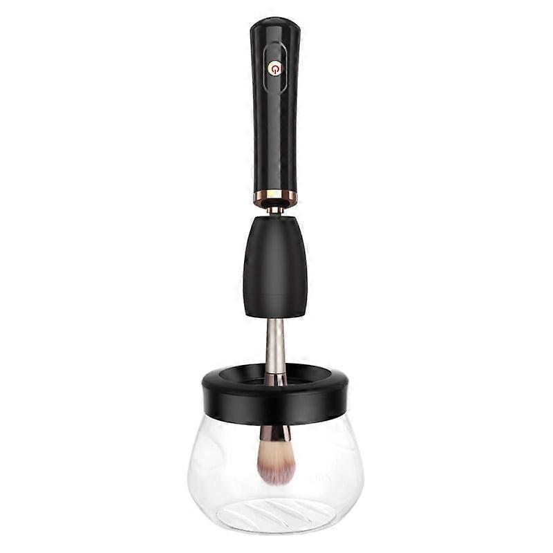 JANDEL Type C Charged Multi-Function Silicone Plug Super-Fast Electric Brush Cleaner Machine Black