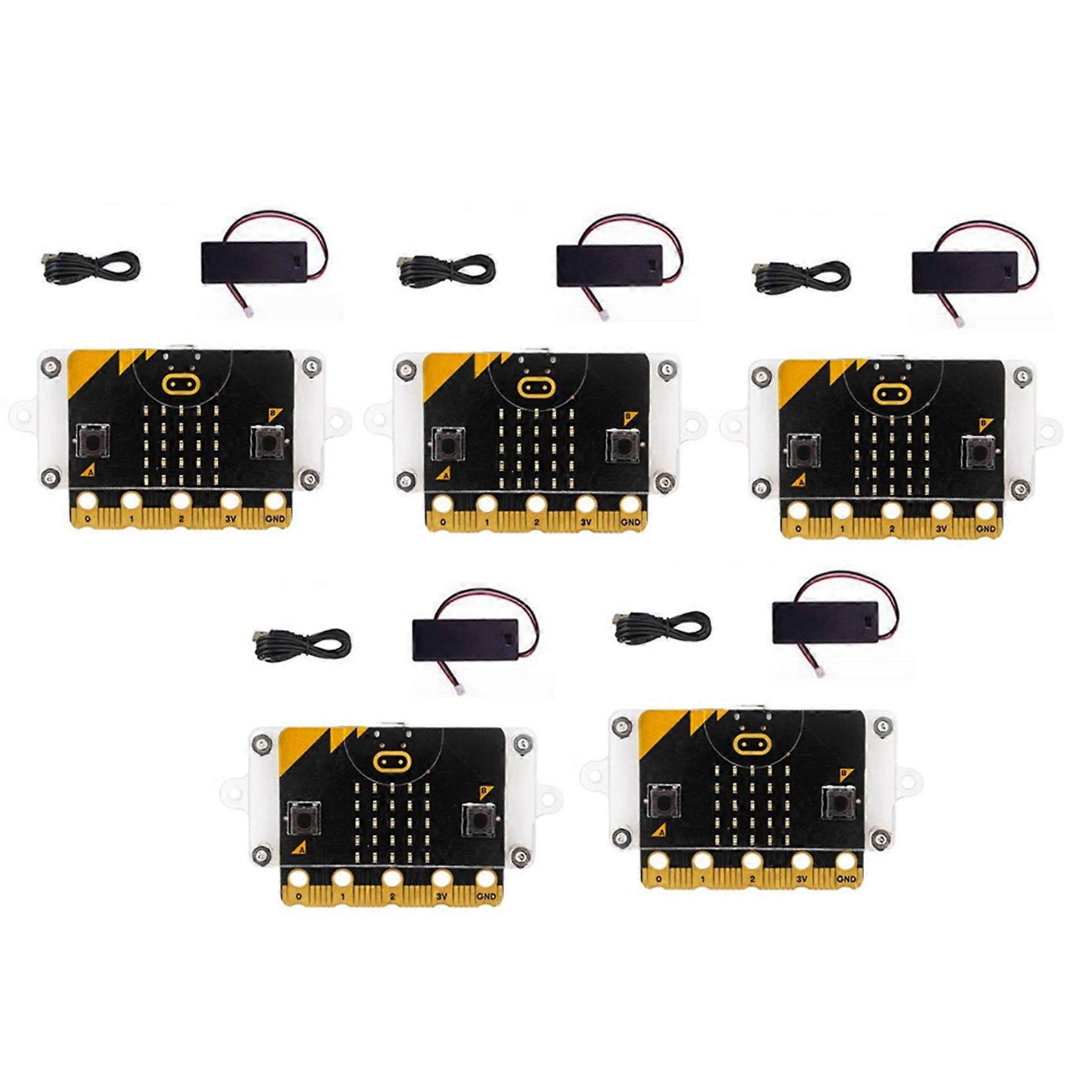 5X Bbc Microbit V2.0 Motherboard an Introduction to Graphical Programming in Python Learning DevelopmentBoard A