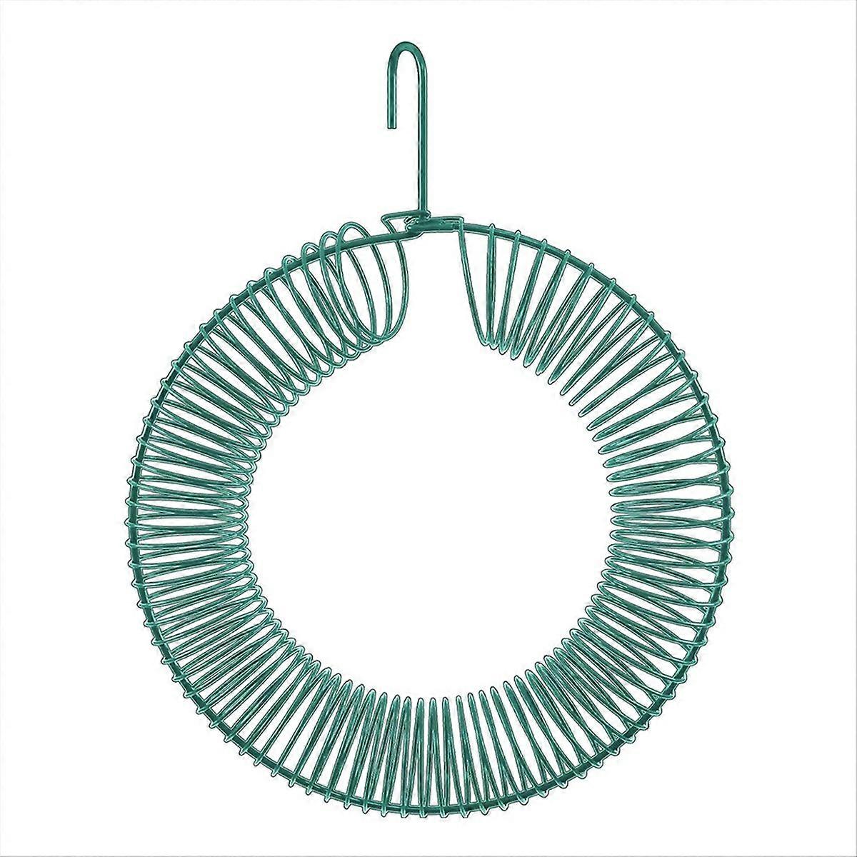 Peanut Wreath Bird Feeder 16 Inch, Rust & Waterproof