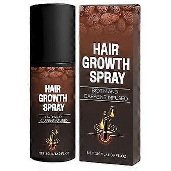 \u200b\u200bHaargroeispray met biotine en cafeïne - Natuurlijke behandeling tegen haaruitval voor dikker, voller haar bij mannen en vrouwen, alle haartypen\u200b\u200b