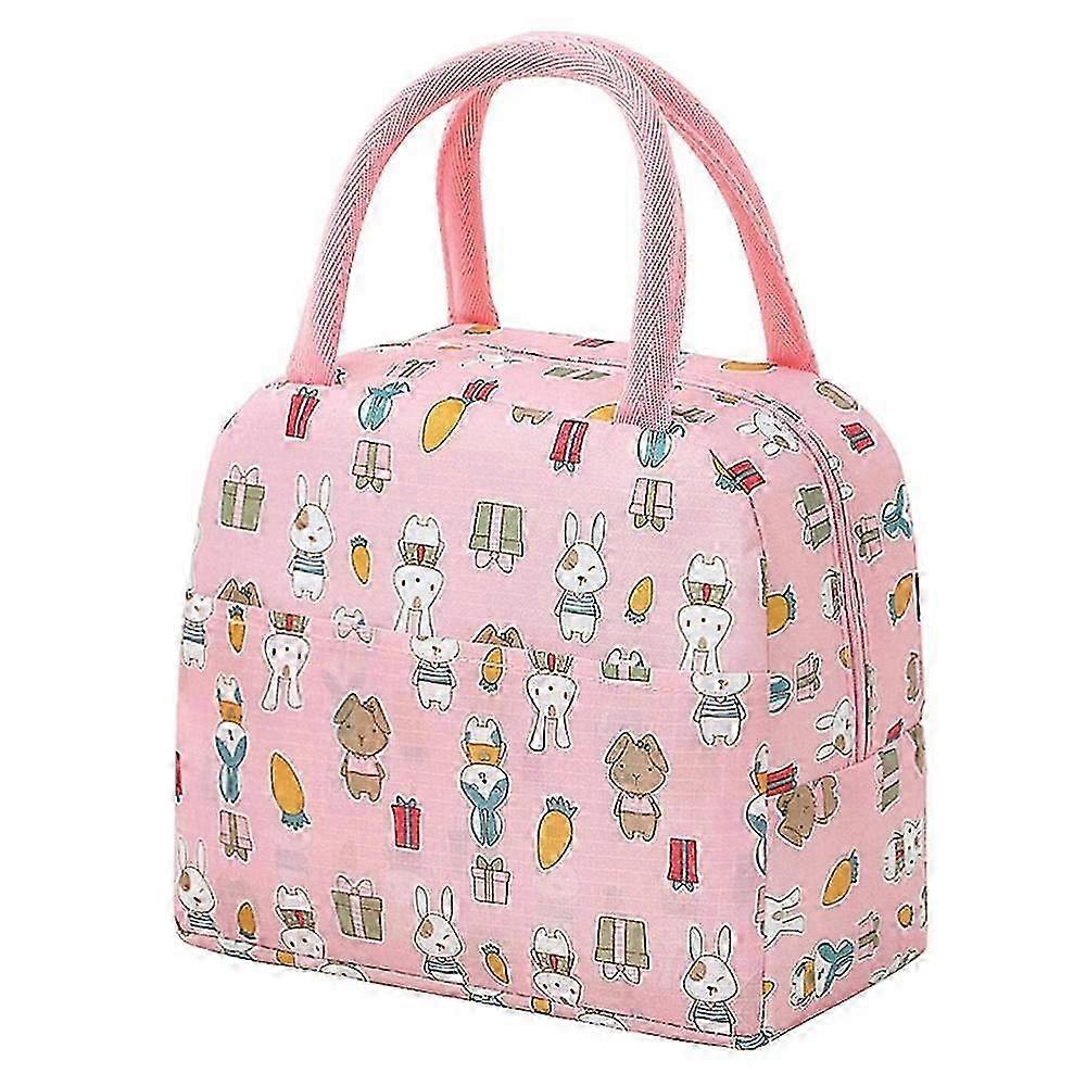Insulated Tote Bag for Picnic, Thermal Lunch Storage with Large Capacity for Children's Meals