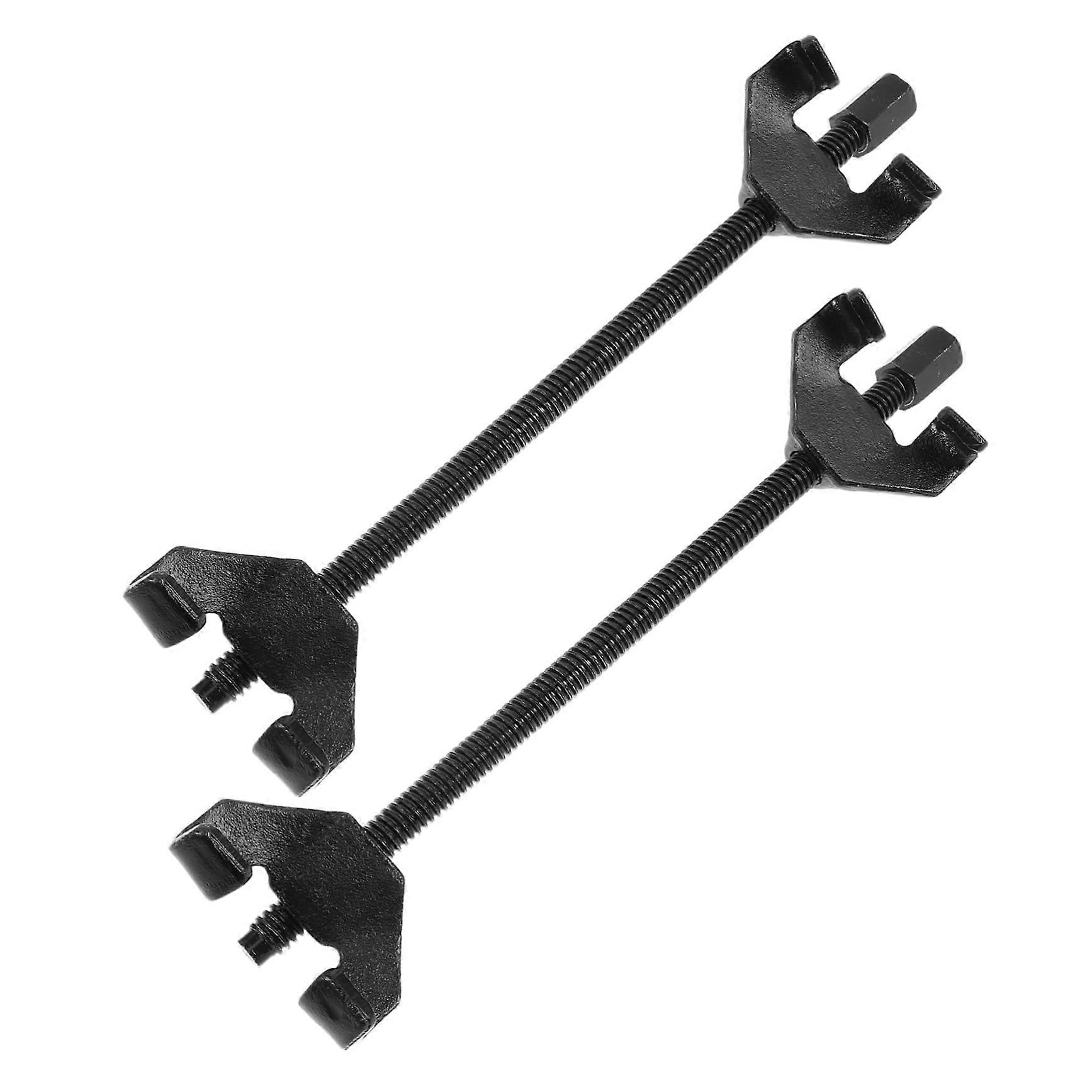2pcs Heavy Duty Coil Spring Compressor Tool for Quick Disassembly and MultiVehicle Suspension