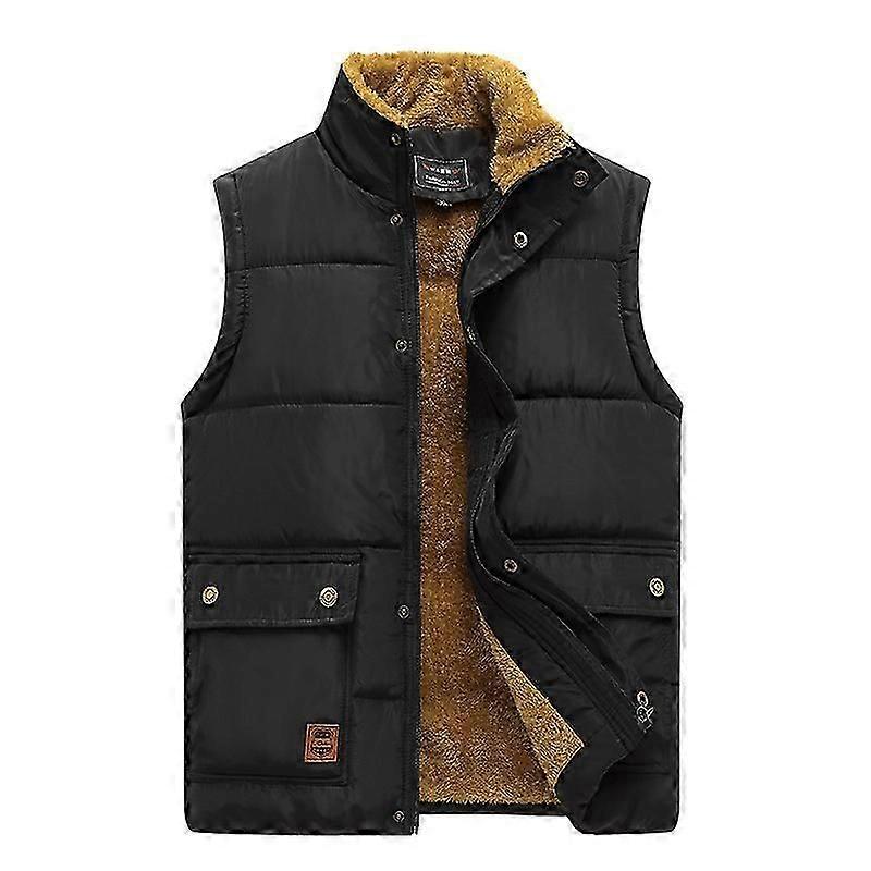 New Men's Warm Quilted Plus Size Vest