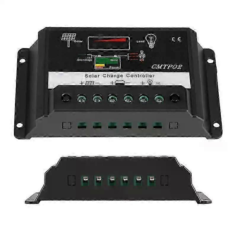 Dc 12v 24v Solar Charge Controller Portable Safety Solar Panel Battery Regulator Charge Charging Controller