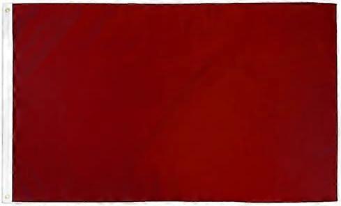 Burgundy Solid Color Flag  rq 0048