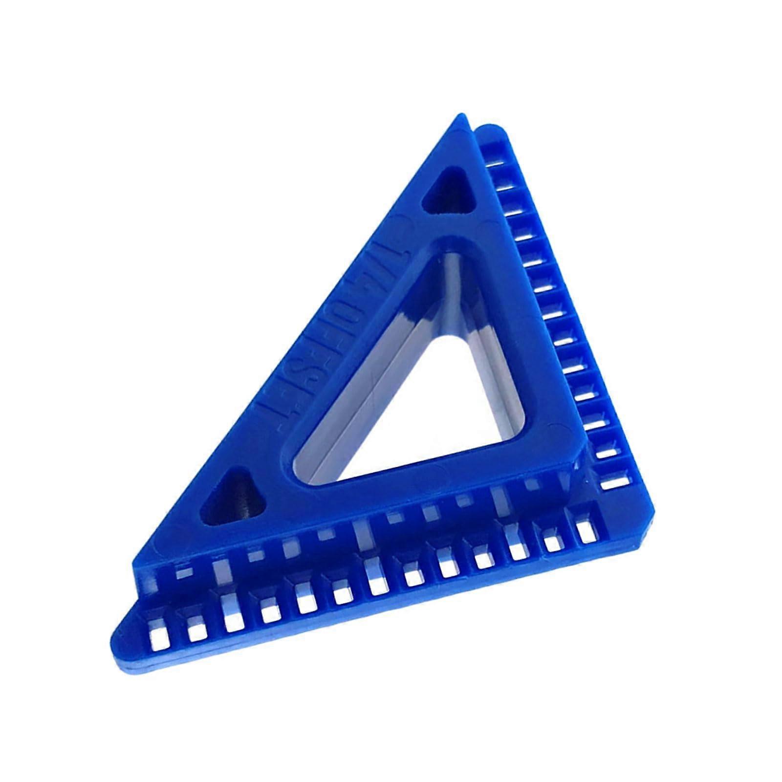 Woodworking Measuring Tool for Precise Door and Window Trim Alignment with MultiSize Spacers