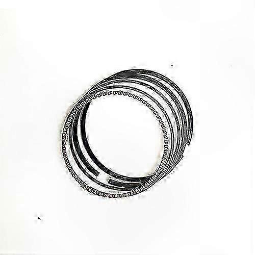 Piston Ring Set 77mm for 4-Stroke 270CC Engines Compatible with GX270 9HP Models