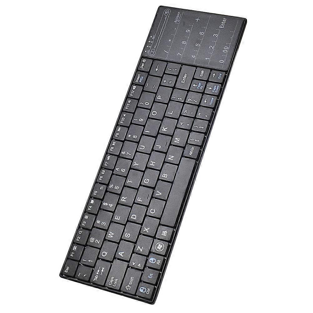 Wireless Computer Keyboard for Business Use with Touchpad Cordless
