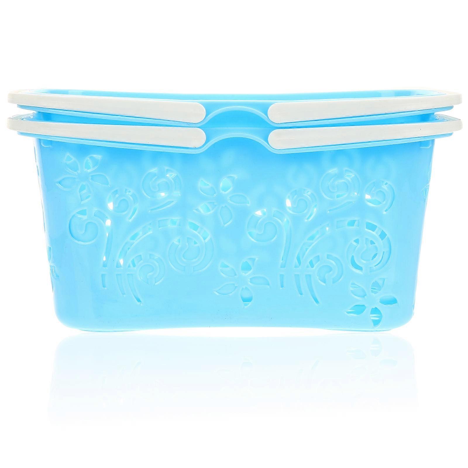 Pretend Mini Shopping Baskets 4Pcs Toy Basket Set