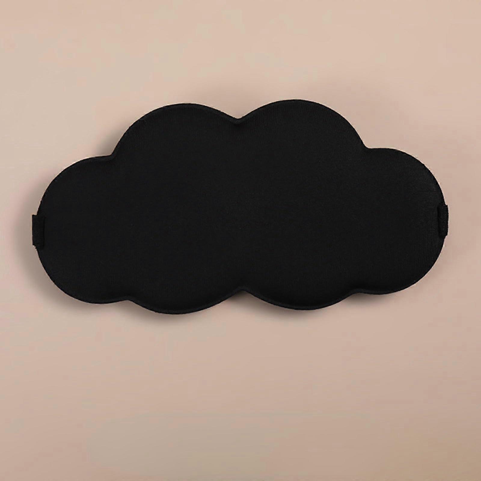 Sleep Mask Breathable Fabric Adjustable Strap Effective Light Blocking for Travel and Home