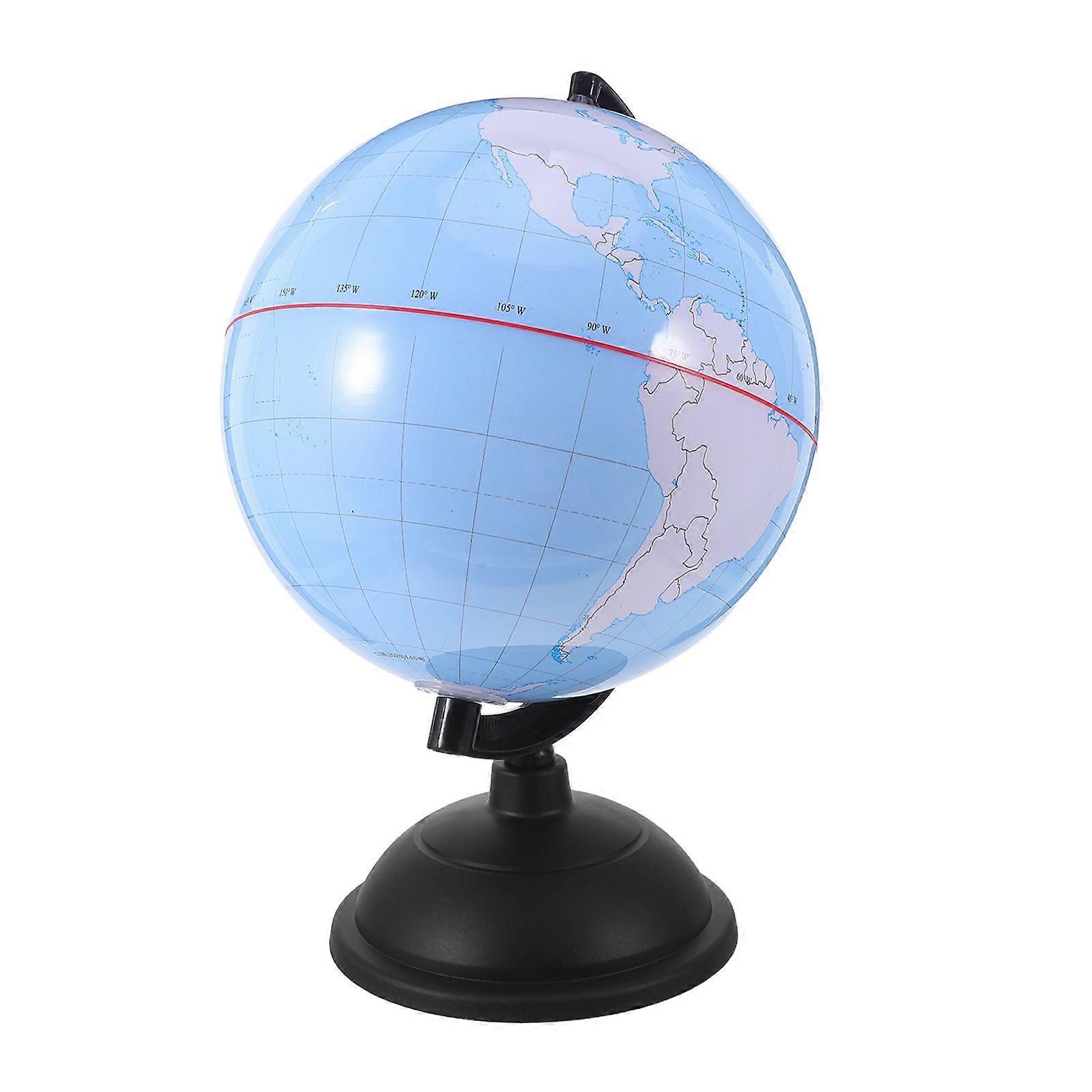 Kids Learning Globe: Educational Blank Mapping Surface for Interactive Geography Teaching Classroom - Small Size DIY Writeable Earth Model 20CM Diamet