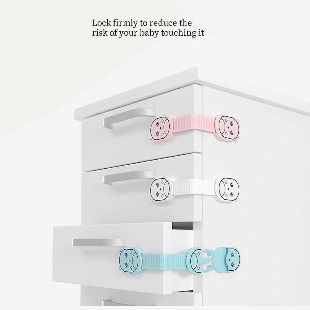 ABS Security Protection Locks Multi-function Durable Child Protect Locks Anti-Pinching Hand Efficient Drawer Safety Locks Drawer