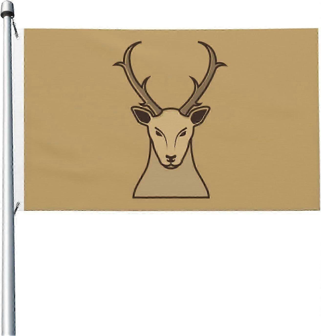 Hjortehovedflag Qi 1853