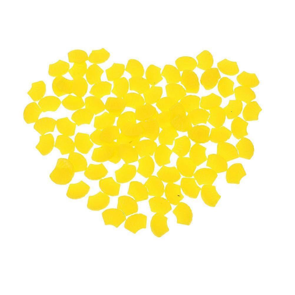 Fake Pineapple Slices Mini Pineapple Decor for Decor 400Pcs Yellow PVC