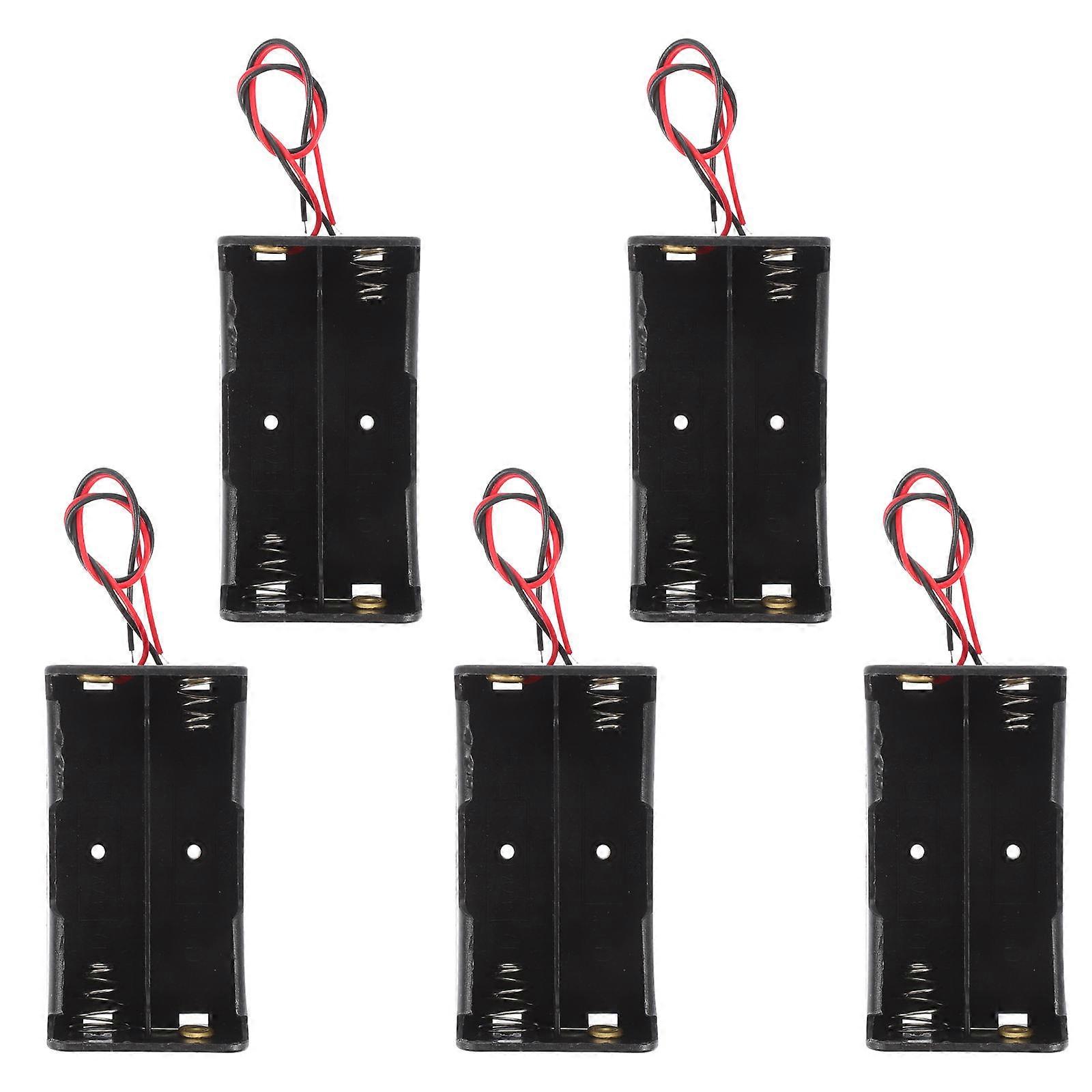 Battery Case with Leads 15Pcs Aa Holder for Electronic Devices