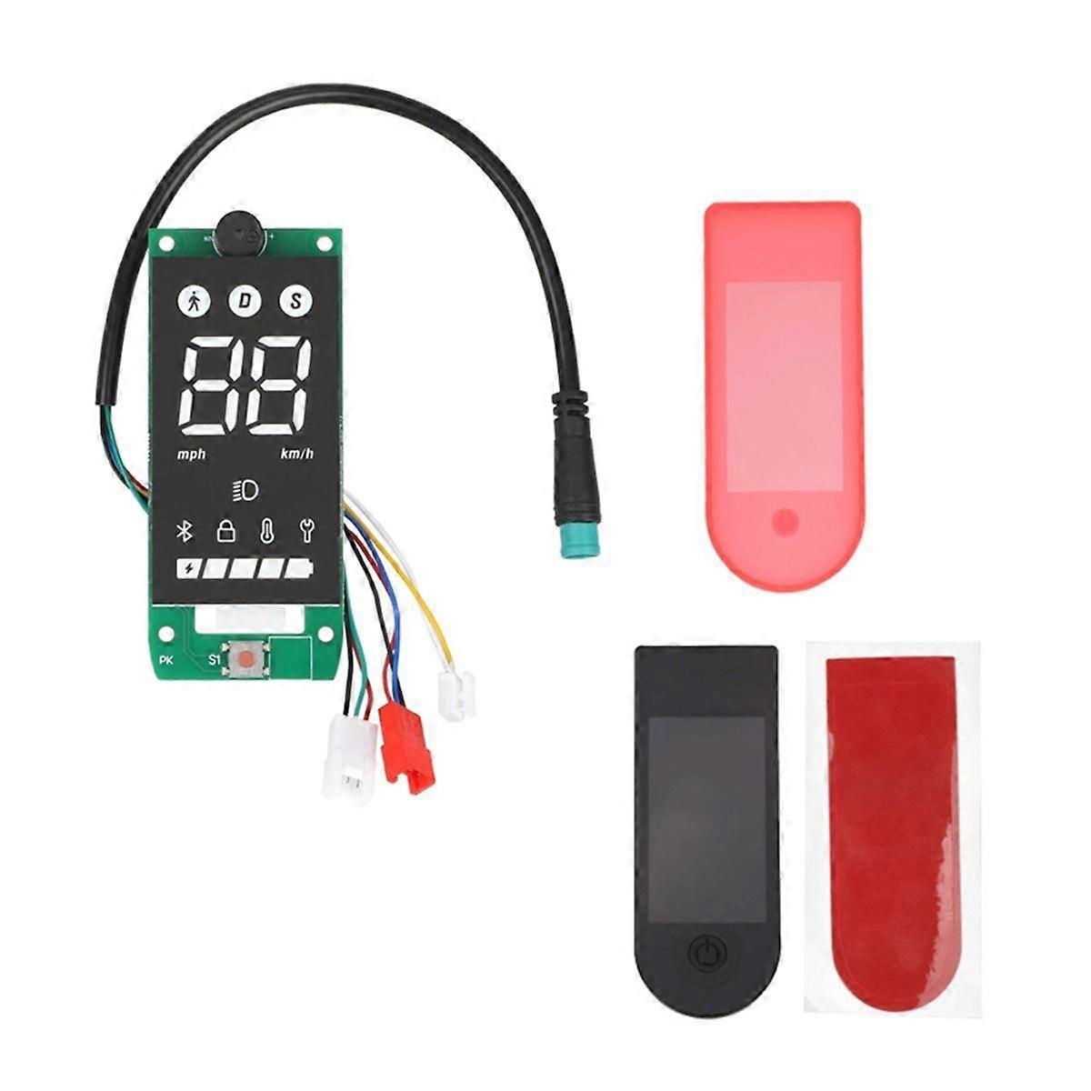 Display Panel for 4 Lite 2 Gen Electric Scooter Dashboard Switch Panel Meter Circuit Board Protectio