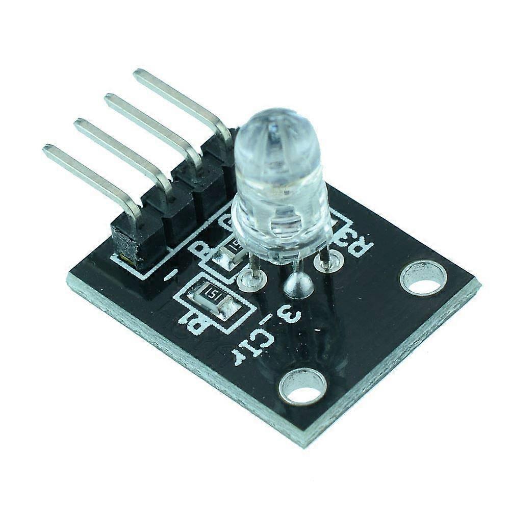 5mm RGB LED Module Bright Illumination for Arduino Raspberry Pi Microcontrollers