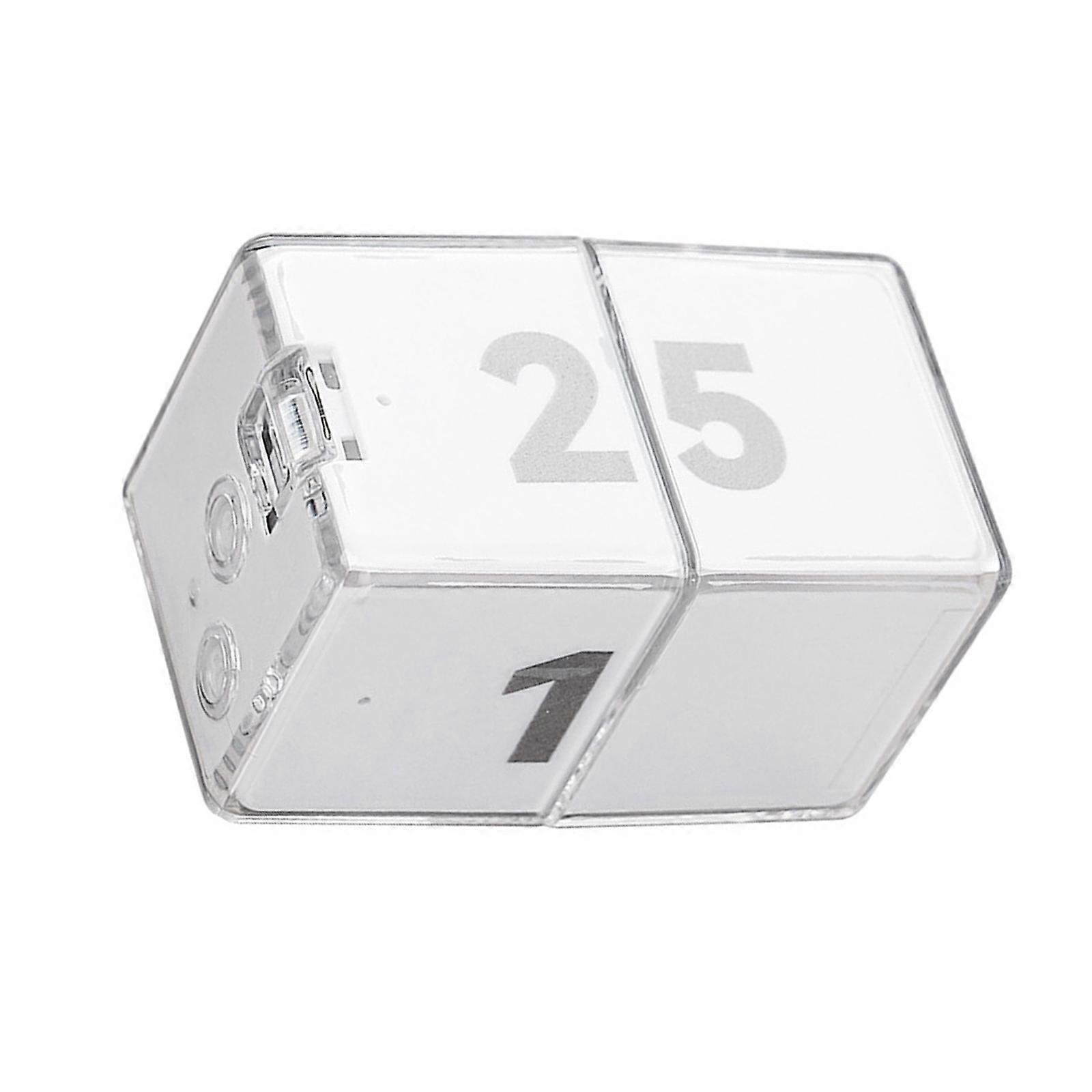 Multifunction Flipping Timer Cubes For Cooking Enthusiasts and Study Large Screen Clear Display Adjustment Volumes Multicolor