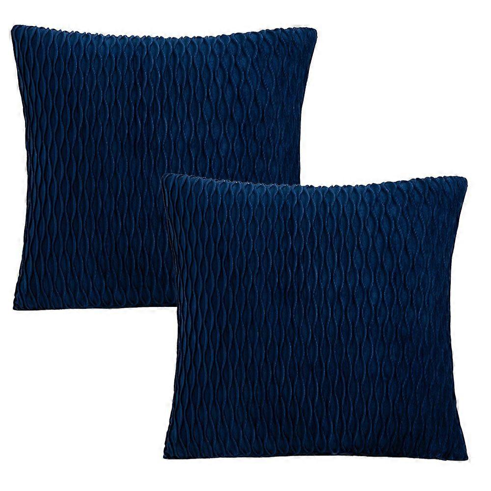 2 Pcs Sofa Pillowcase Bedside Pillowcase Office Back Cushion Waist Pillowcase