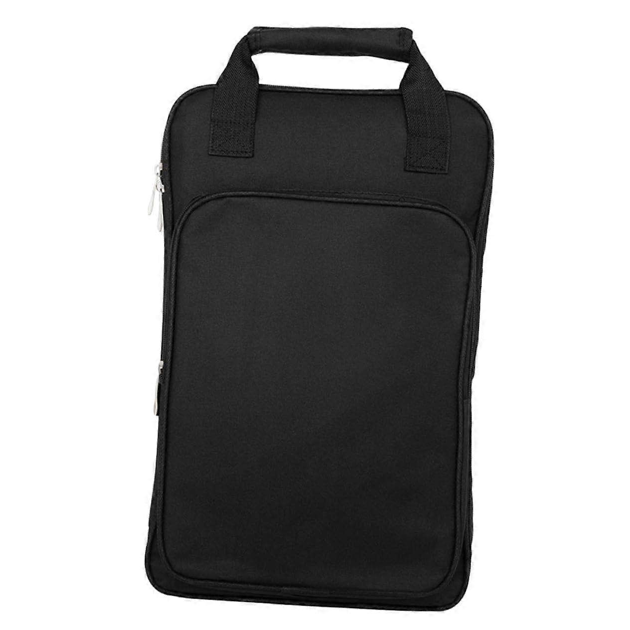 Drumstick Bag Large Capacity Oxford Cloth Drumstick Holder with Multi Compartments and Straps