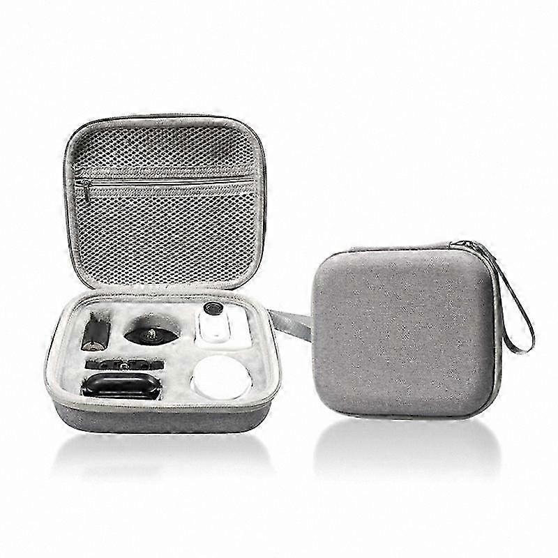 Portable EVA Storage Case for Action Camera Accessories (Grey)
