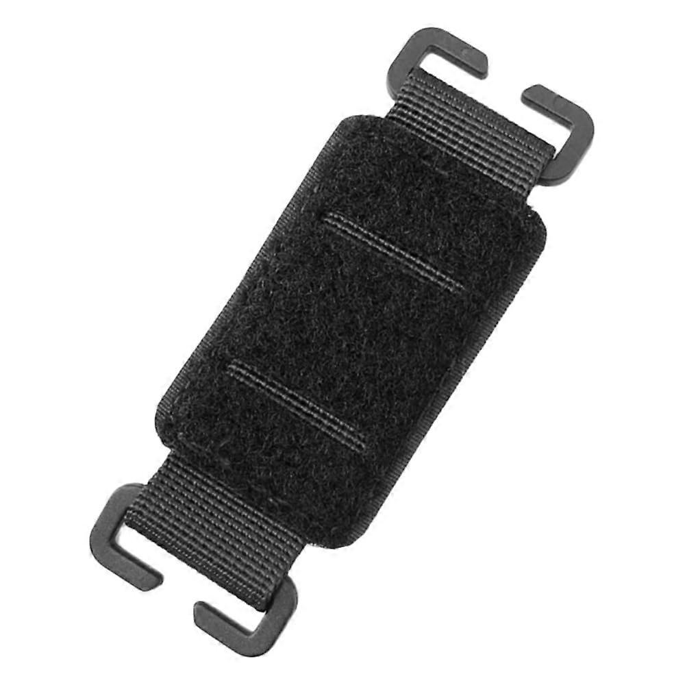DoubleSided MOLLE Patch Panel for Backpack, Waterproof Nylon Tactical Morale Patch Board 10cm Black