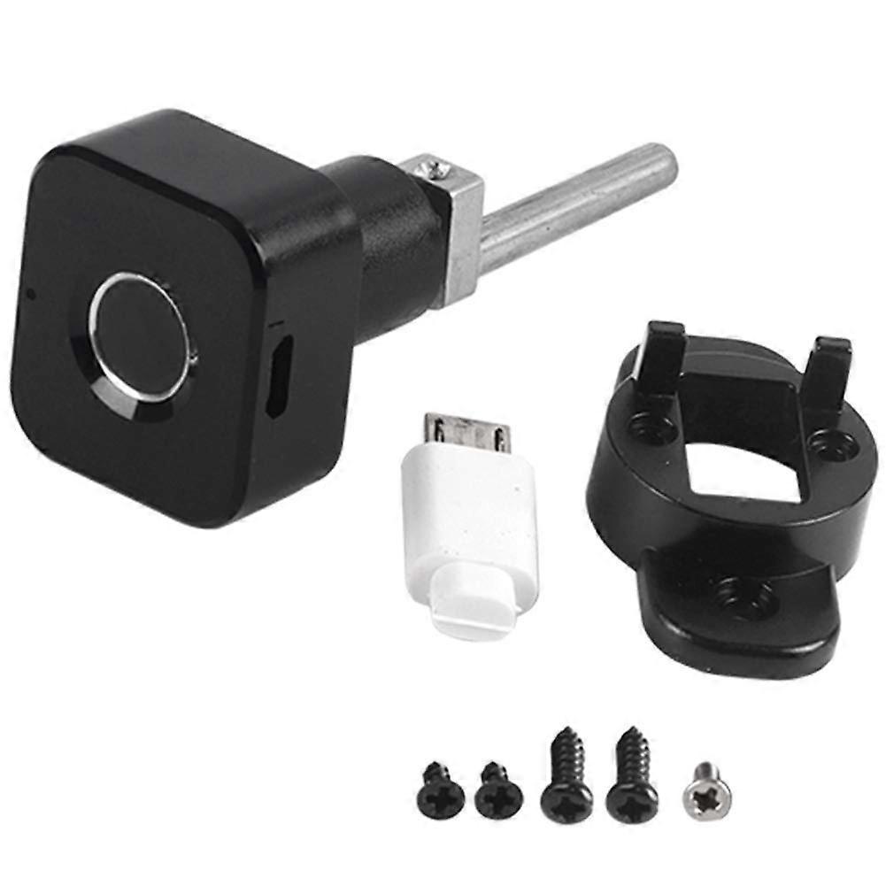 Fingerprint Cabinet Lock with Secure Biometric Access, USB Rechargeable, Fast Recognition for Home Office